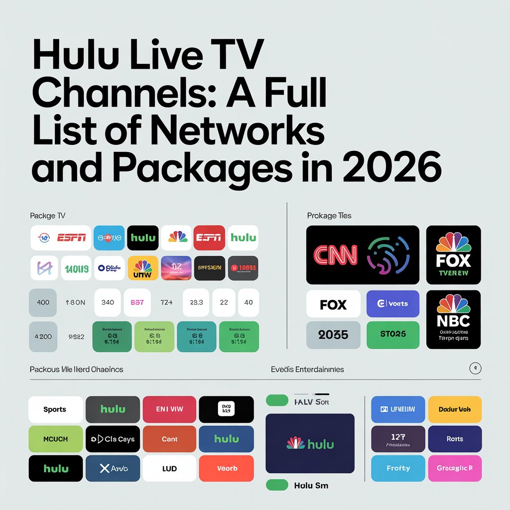 Hulu Live TV Channels: A Full List of Networks and Packages in 2026