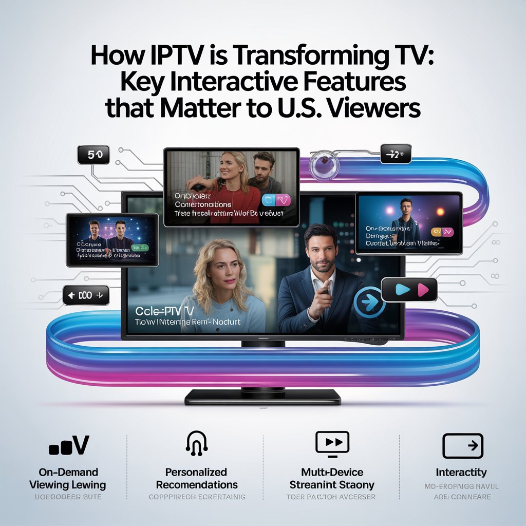 How IPTV Is Transforming TV Key Interactive Features That Matter to U.S. Viewers